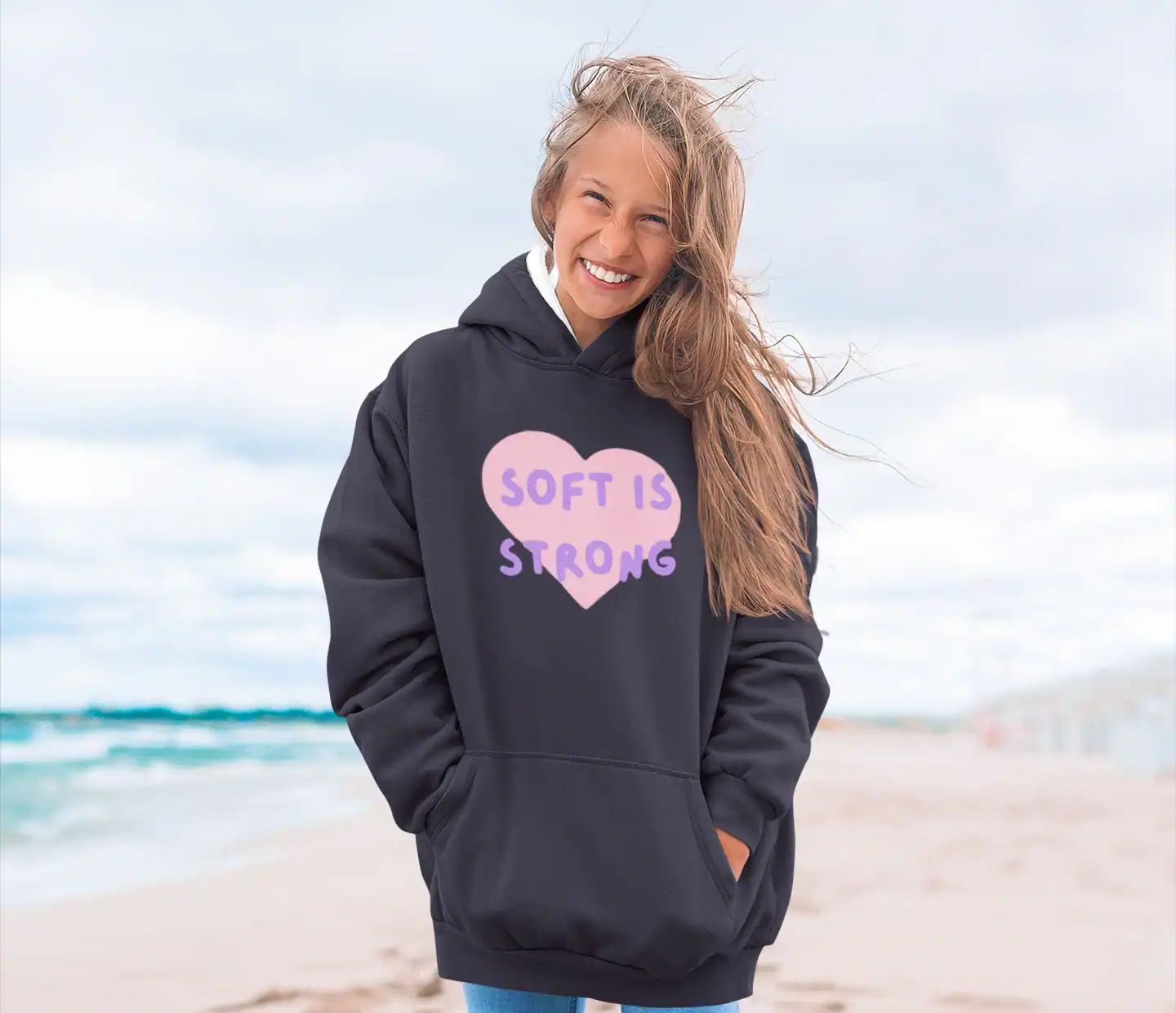 katseye soft is strong hoodie