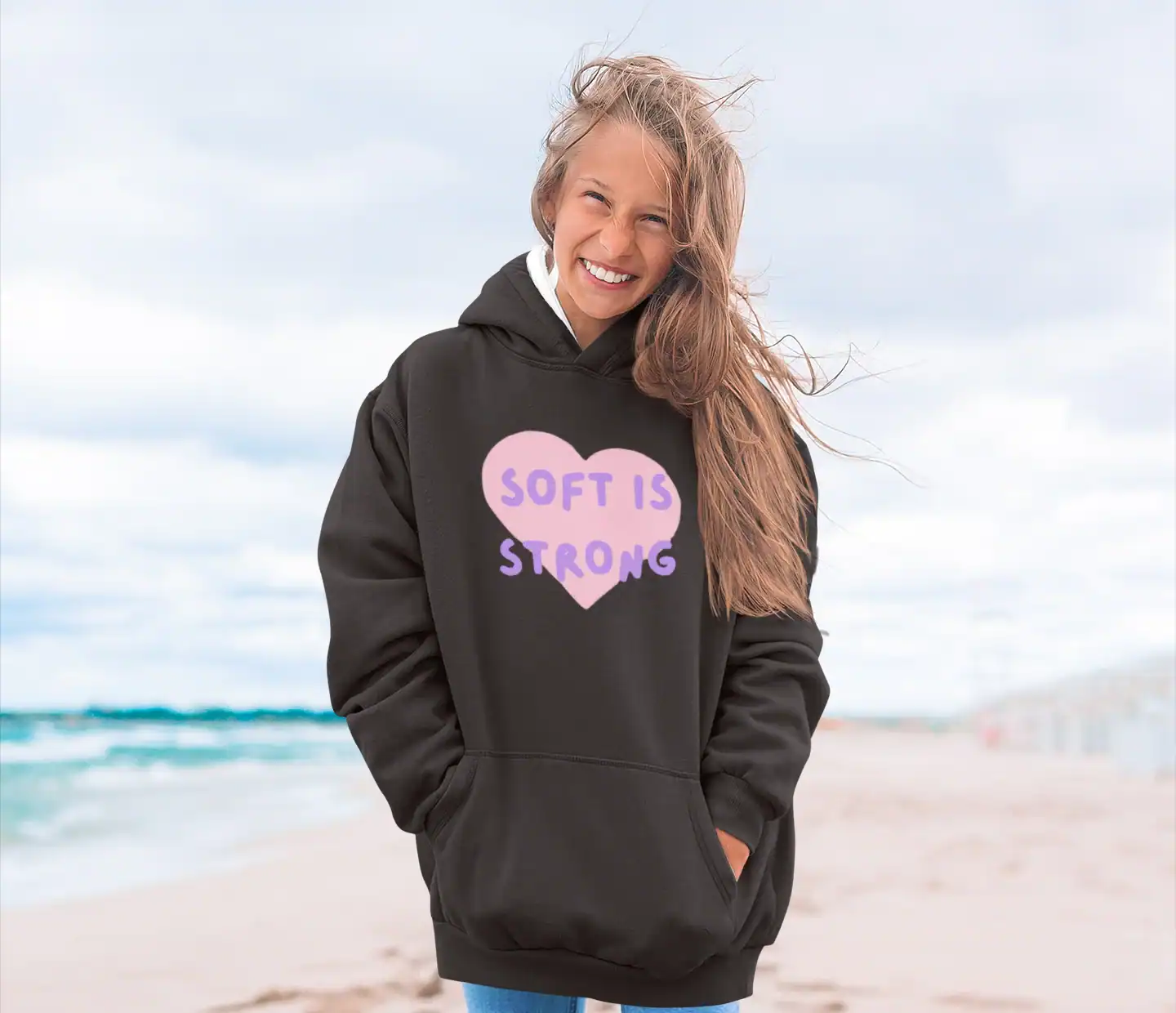 katseye soft is strong hoodie