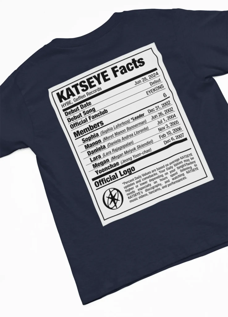 katseye merch t-shirt