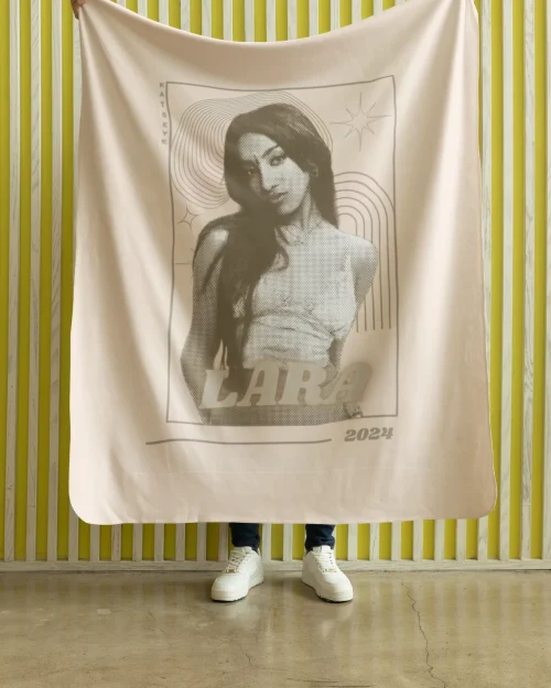 Katseye Lara Blanket #1