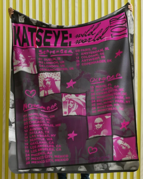 Katseye Wild Blanket #1