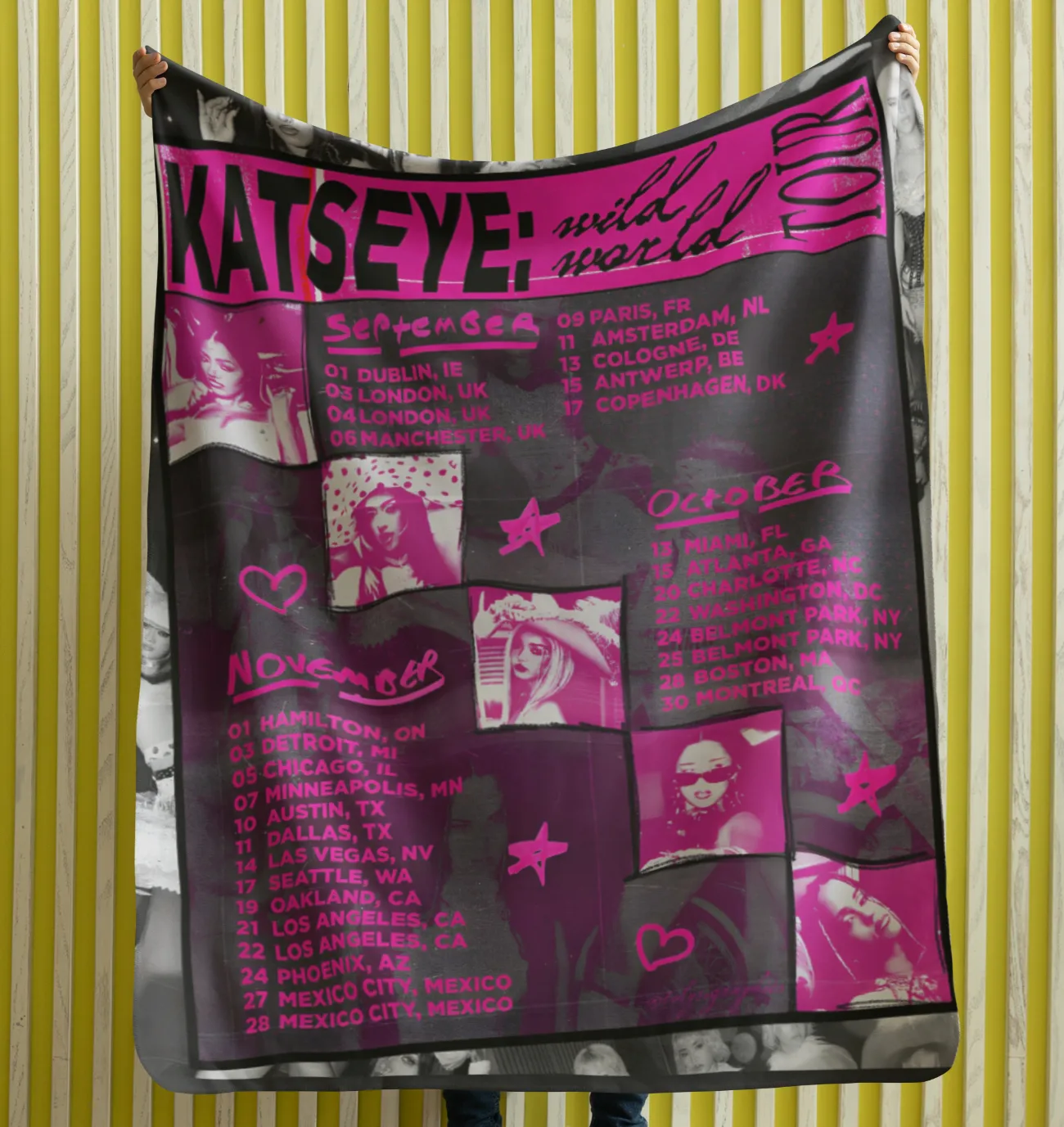 Katseye Wild Blanket #1