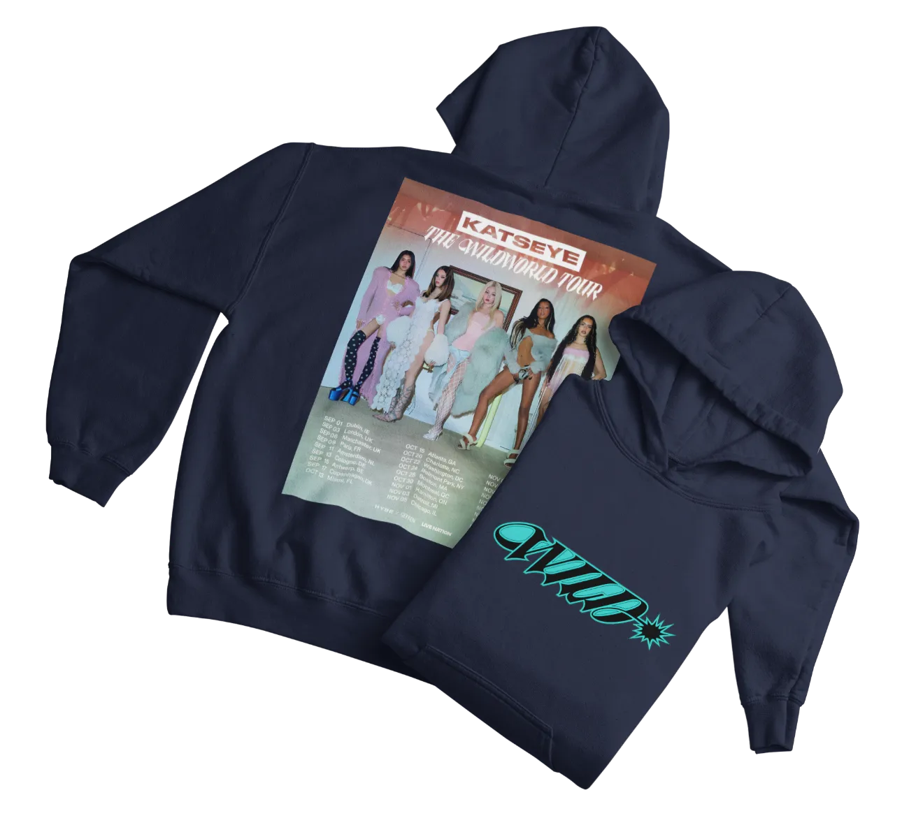Katseye Wild Hoodie #3 - Image 5